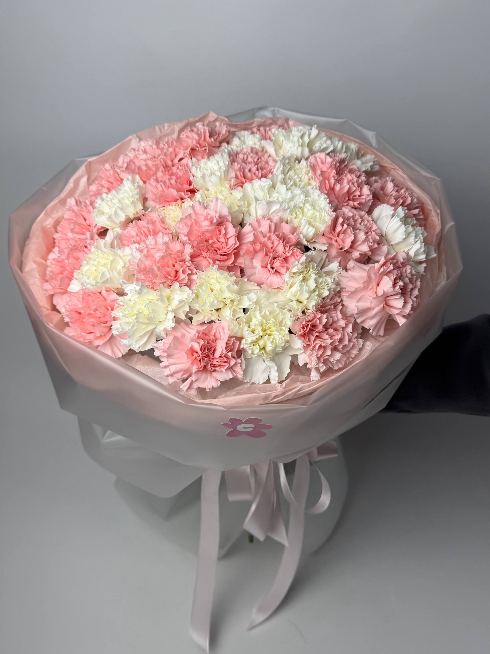 Букет діантусів мікс 51 шт image