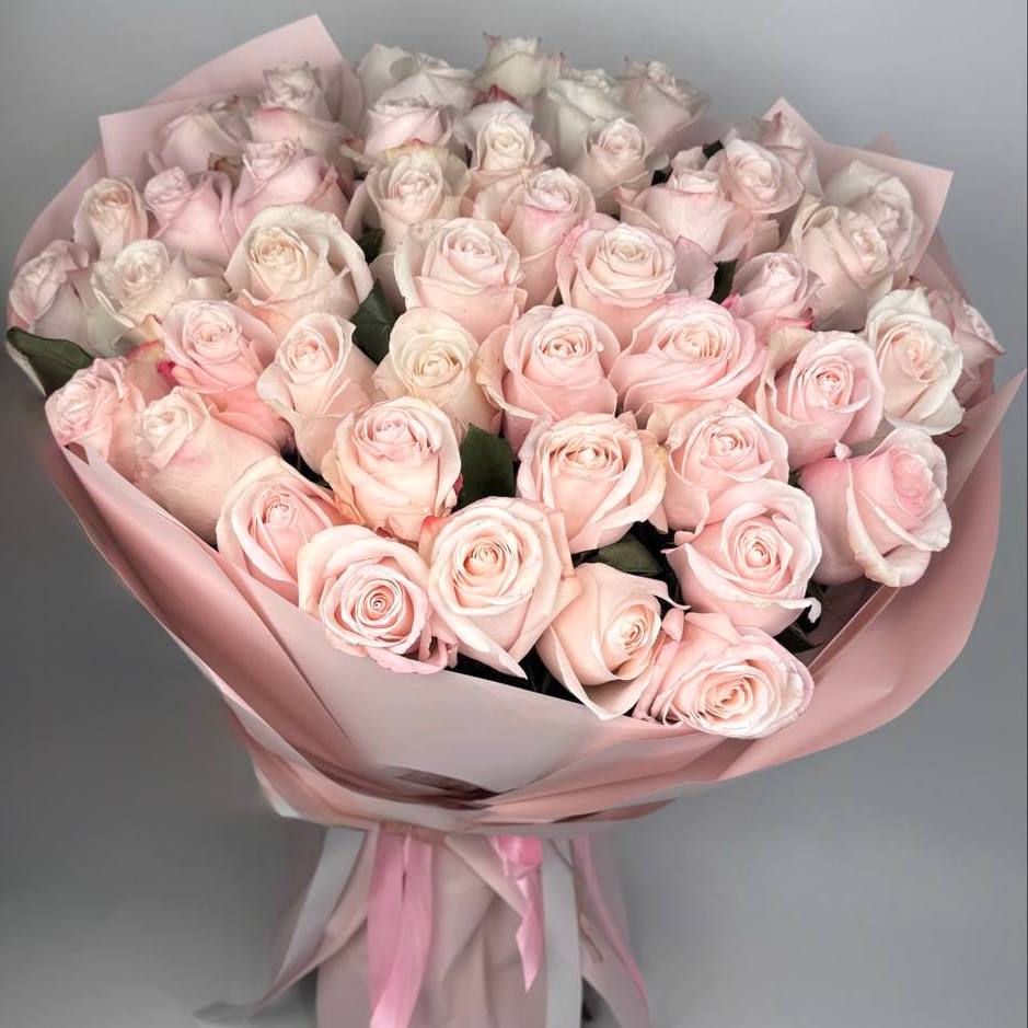 Букет троянд Помароса 51 шт image