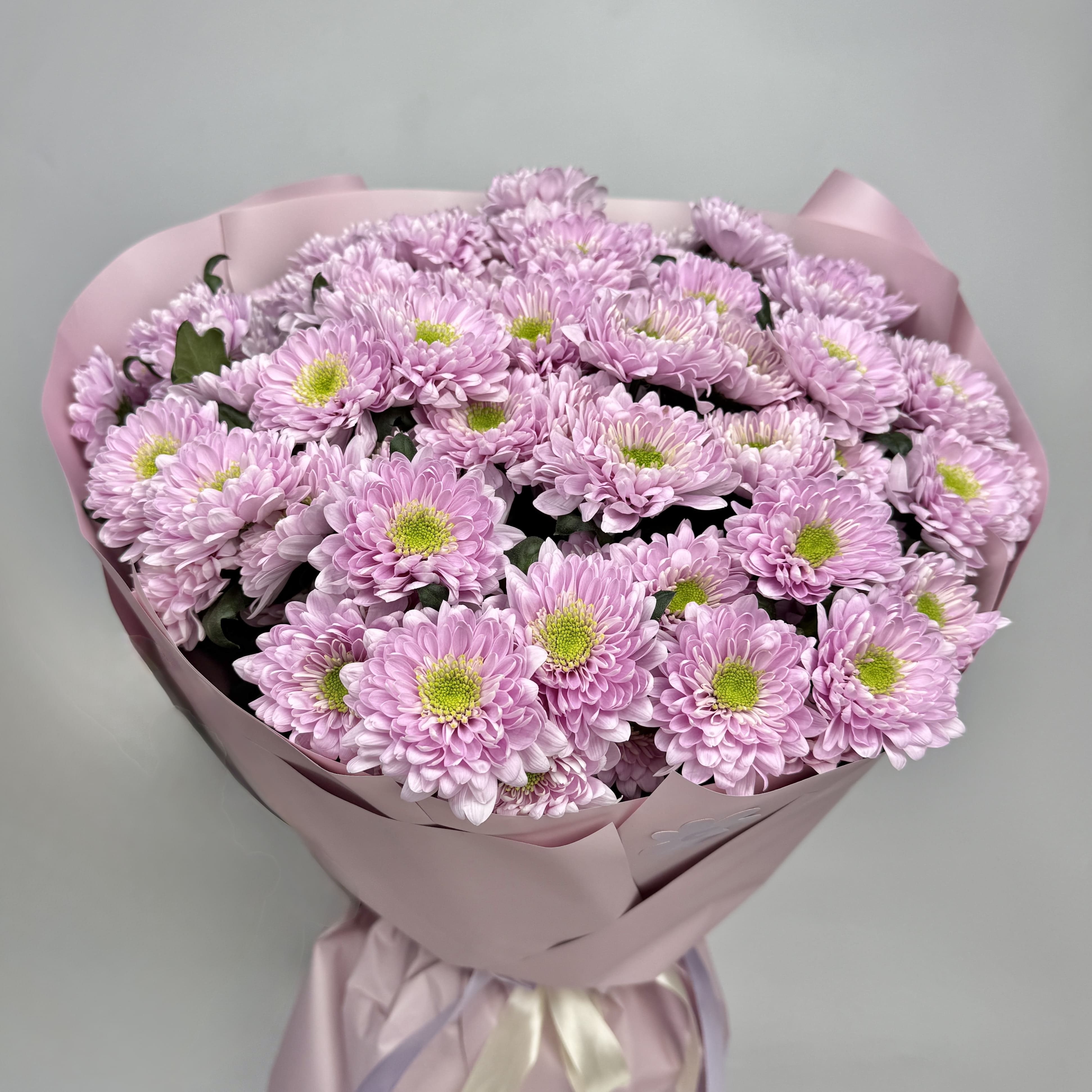 Букет хризантем Командер пінк 11шт image