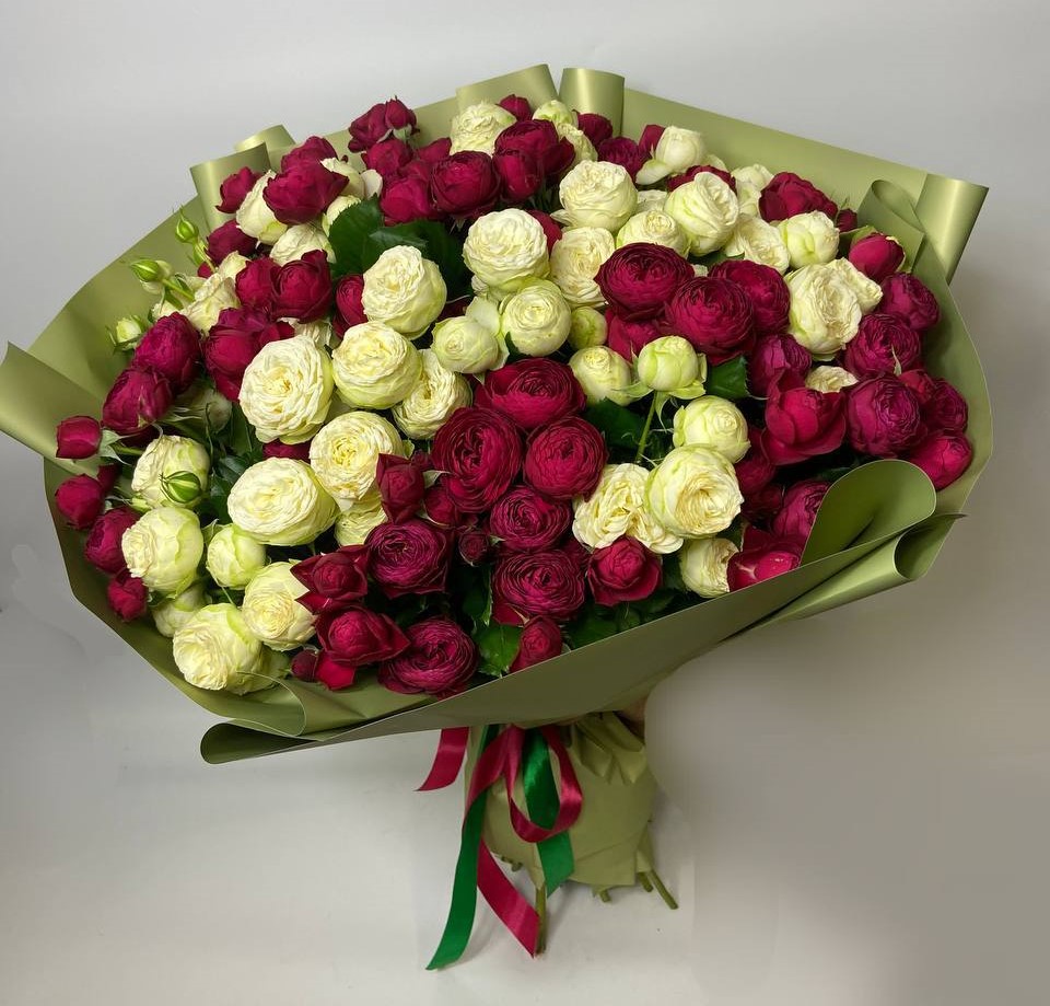 Мікс Кущових троянд 20 шт-70 см image